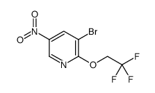 3-溴-5-硝基-2-(2,2,2-三氟-乙氧基)-吡啶