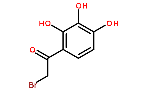 2-bromo-1-(2,3,4-trihydroxyphenyl)ethanone