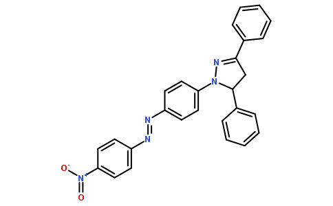 [4-(3,5-diphenyl-3,4-dihydropyrazol-2-yl)phenyl]-(4-nitrophenyl)diazene