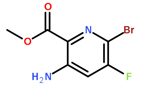 3-氨基-6-溴-5-氟吡啶甲酸甲酯