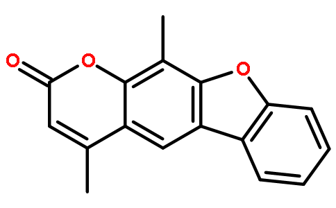 4,11-二甲基-2H-[1]苯并呋喃并[3,2-g]色烯-2-酮