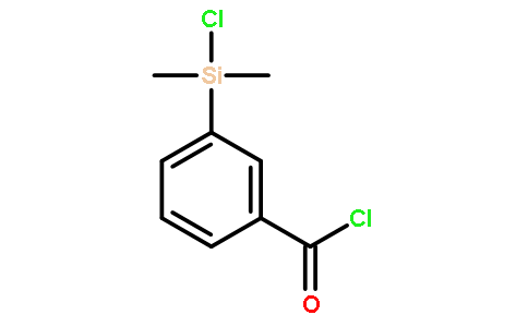 苯甲酰氯,  3-(氯二甲基甲硅烷基)-