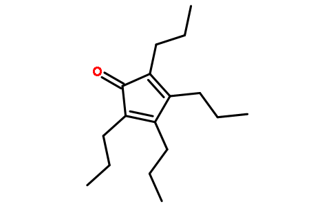 2,3,4,5-tetrapropylcyclopenta-2,4-dien-1-one