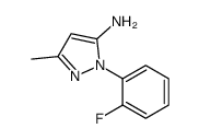 3-methyl-1-(2-fluorophenyl)-1H-pyrazol-5-amine