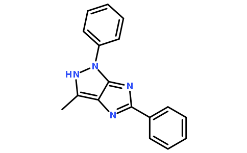 3-methyl-1,5-diphenyl-2H-imidazo[4,5-c]pyrazole