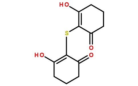 3-hydroxy-2-(2-hydroxy-6-oxocyclohexen-1-yl)sulfanylcyclohex-2-en-1-one