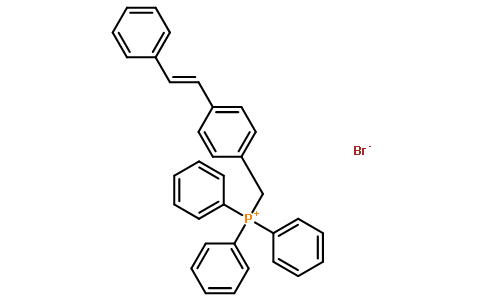 triphenyl-[[4-(2-phenylethenyl)phenyl]methyl]phosphanium