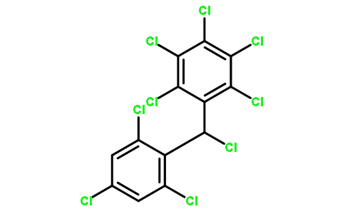 1,2,3,4,5-pentachloro-6-[chloro-(2,4,6-trichlorophenyl)methyl]benzene