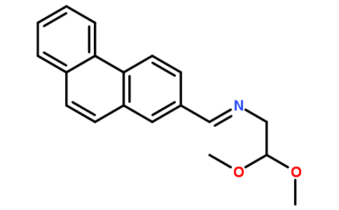 N-(2,2-dimethoxyethyl)-1-phenanthren-2-ylmethanimine