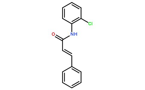 2-丙烯酰胺,  N-(2-氯苯基)-3-苯基-,   (E)-