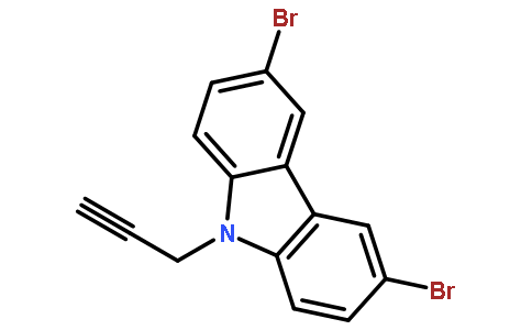 3,6-dibromo-9-prop-2-ynylcarbazole