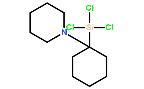 trichloro-(1-piperidin-1-ylcyclohexyl)silane