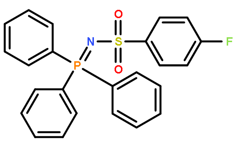 4-fluoro-N-(triphenyl-λ5-phosphanylidene)benzenesulfonamide