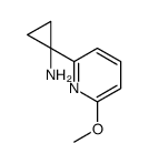 1-(6-methoxypyridin-2-yl)cyclopropan-1-amine