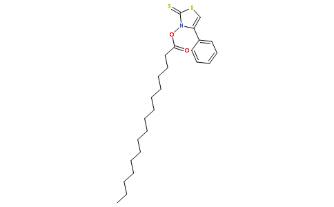 (4-phenyl-2-sulfanylidene-1,3-thiazol-3-yl) hexadecanoate