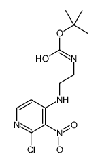 2-(2-氯-3-硝基吡啶-4-氨基)乙基氨基甲酸叔丁酯
