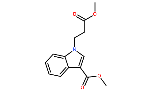 methyl 1-(3-methoxy-3-oxopropyl)indole-3-carboxylate