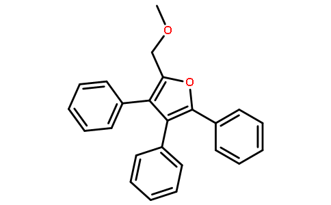 呋喃,  2-(甲氧基甲基)-3,4,5-三苯基-