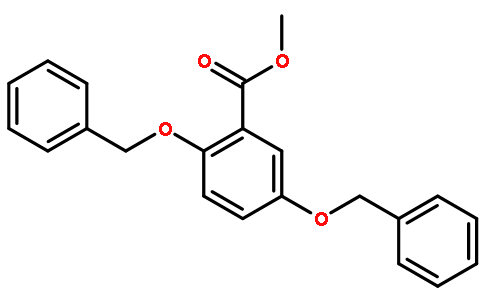 methyl 2,5-bis(phenylmethoxy)benzoate