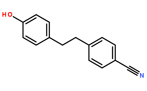 4-[2-(4-hydroxyphenyl)ethyl]benzonitrile