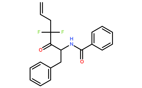 N-(4,4-difluoro-3-oxo-1-phenylhept-6-en-2-yl)benzamide