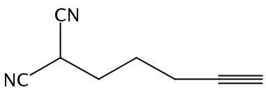 2-pent-4-ynylpropanedinitrile