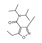 5-ethyl-3-methyl-N,N-di(propan-2-yl)-1,2-oxazole-4-carboxamide
