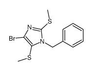 1-benzyl-4-bromo-2,5-bis(methylsulfanyl)imidazole