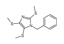 1-benzyl-2,4,5-tris(methylsulfanyl)imidazole