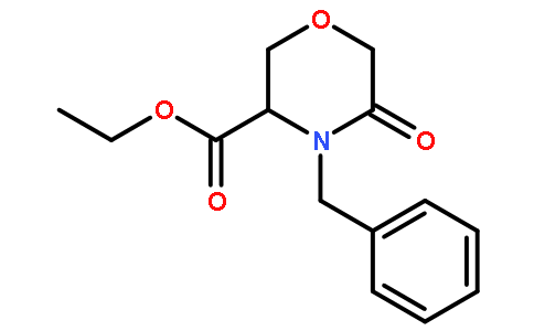 4-苄基-5-氧代吗啉-3-羧酸乙酯