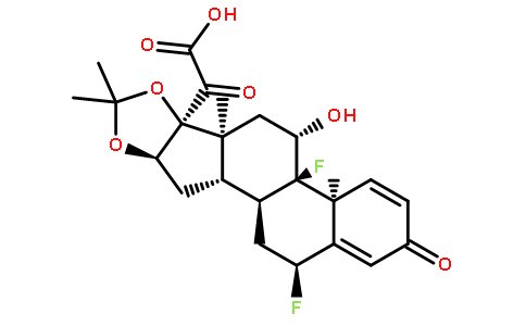 氟轻松-21-羧酸