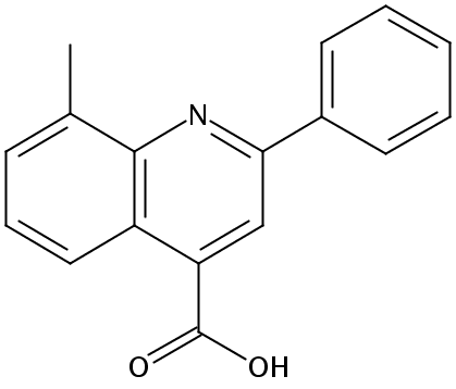 8-甲基-2-苯基-喹啉-4-羧酸