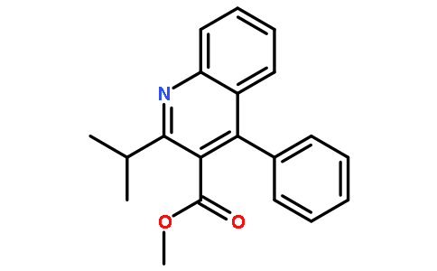 methyl 2-isopropyl-4-phenyl-quinoline-3-carboxylate