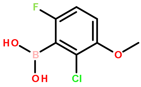 2-氯-3-甲氧基-6-氟苯硼酸