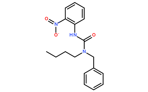 1-benzyl-1-butyl-3-(2-nitrophenyl)urea