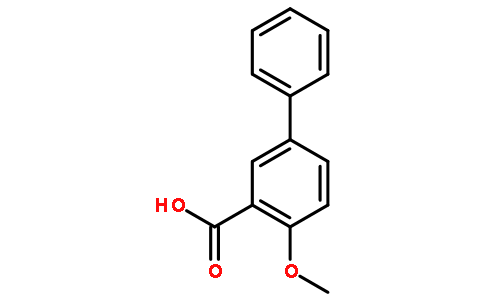 2-甲氧基-5-苯基苯甲酸