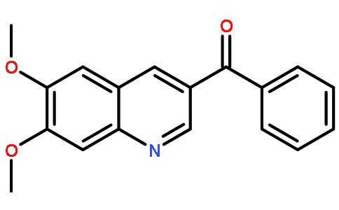 (6,7-dimethoxyquinolin-3-yl)-phenylmethanone