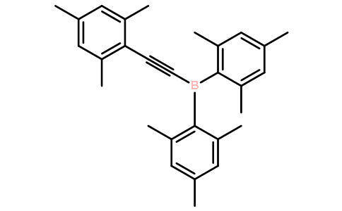 硼烷, 二(2,4,6-三甲苯基)[(2,4,6-三甲苯基)乙炔基]-