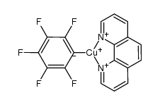 (1,10-phenanthroline)pentafluorophenylcopper