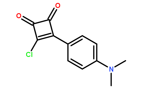 3-chloro-4-[4-(dimethylamino)phenyl]cyclobut-3-ene-1,2-dione