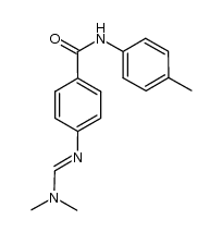 4-((dimethylamino)methyleneamino)-N-4-tolyl-benzamide