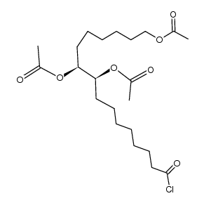 threo-9,10,16-triacetoxy hexadecanoyl chloride