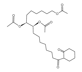(9RS,10RS)-9,10,16-triacetoxy-1-oxo-1-(2-oxo-cyclohexyl)-hexadecane