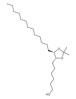 (7RS,8RS)-1-hydroxy-7,8-isoprpylidenedioxy-heneicosane