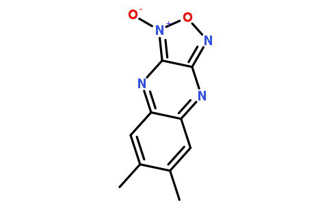 6,7-dimethyl-3-oxido-[1,2,5]oxadiazolo[3,4-b]quinoxalin-3-ium