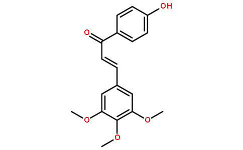 (2E)-1-(4-羟基苯基)-3-(3,4,5-三甲氧基苯基)-2-丙烯-1-酮