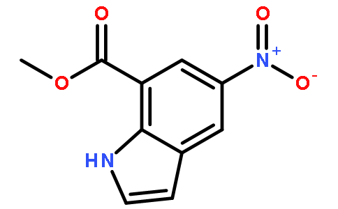 5-硝基吲哚-7-羧酸甲酯