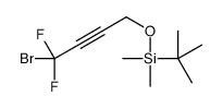 (4-bromo-4,4-difluorobut-2-ynoxy)-tert-butyl-dimethylsilane