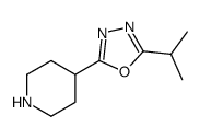 4-(5-异丙基-1,3,4-噁二唑-2-基)哌啶