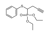 1-diethoxyphosphorylbut-3-ynylsulfanylbenzene